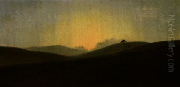 La Caravane Oil Painting by Charles Theodore Frere