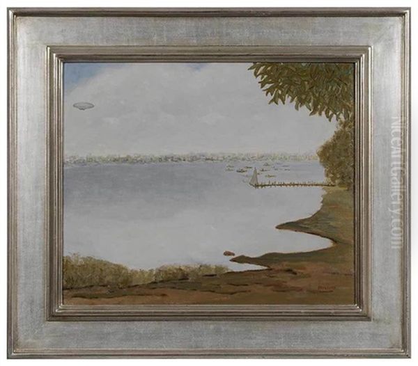 High Tide Oil Painting by Arnold Aaron Friedman