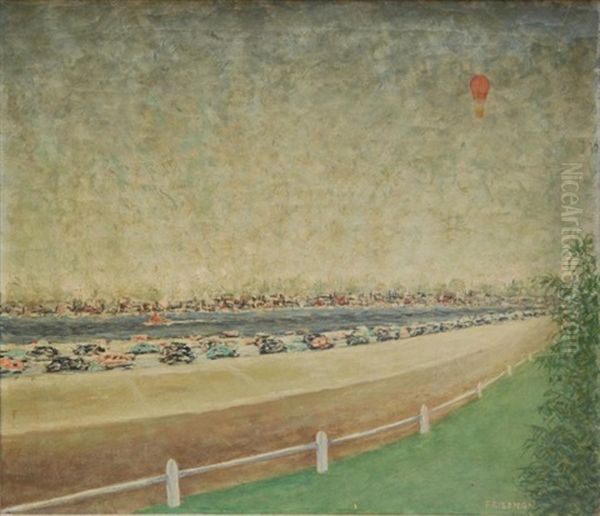 Intracostal Oil Painting by Arnold Aaron Friedman