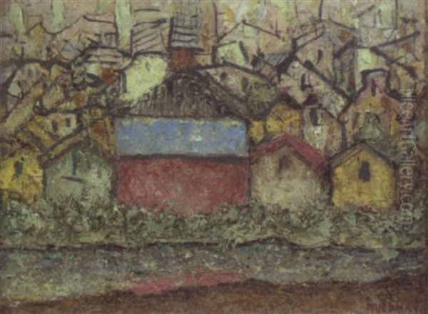 Flushing Meadow No.2 Oil Painting by Arnold Aaron Friedman