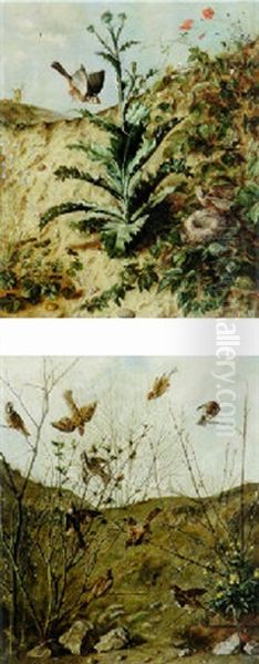 Signs Of Spring Oil Painting by Eugene Fromentin