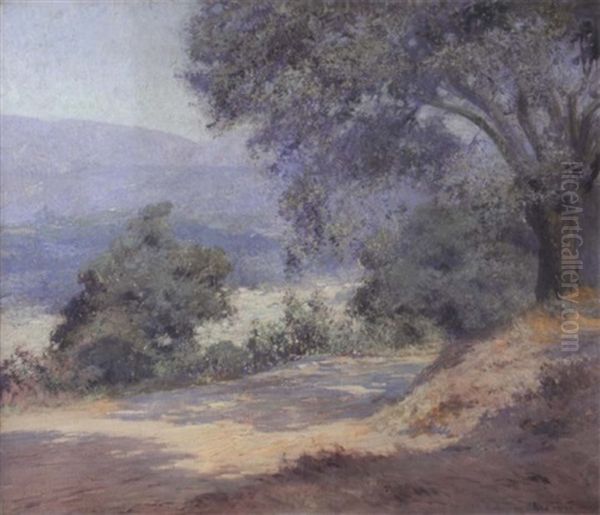 Live Oaks Oil Painting by John Frost