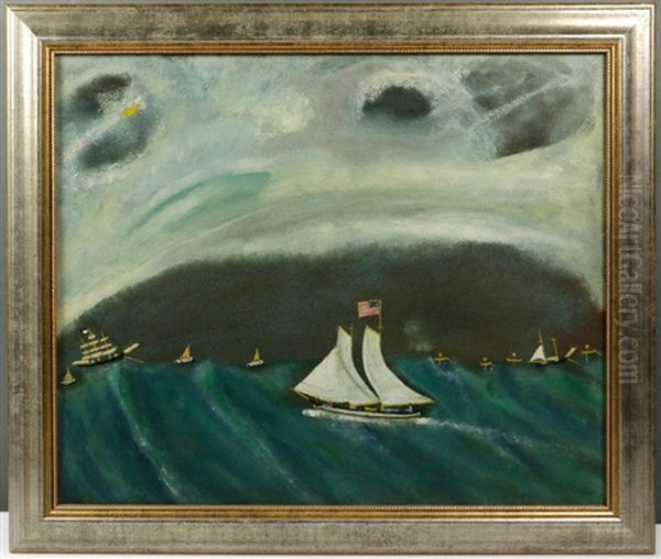 Sunset, Grand Banks Oil Painting by John O.J. Frost