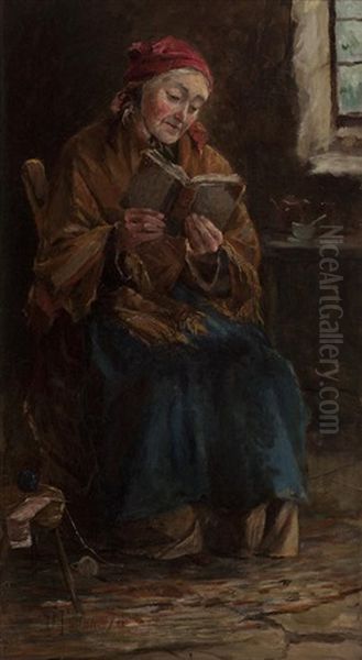 Words Of Comfort Oil Painting by David Fulton