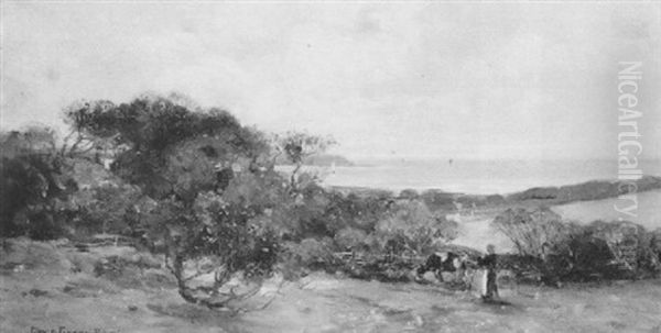 Above The Coast Oil Painting by David Fulton