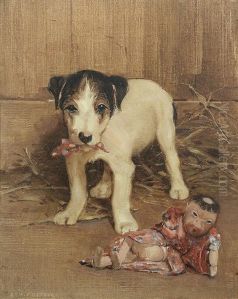 Twas A Glorious Victory Oil Painting by Samuel Fulton