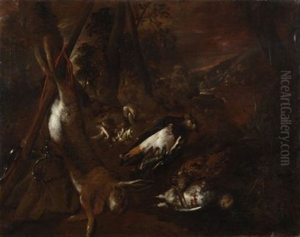 Natura Morta Oil Painting by Jan Fyt