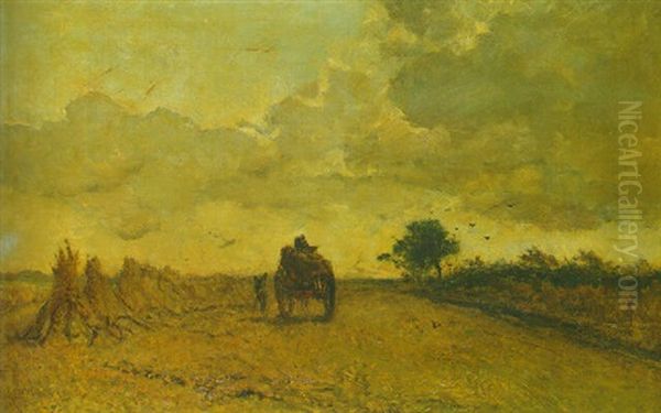 The Harvest Oil Painting by Paul Joseph Constantine Gabriel