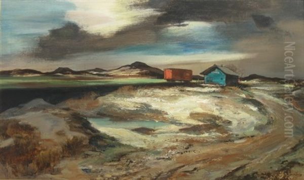 Pine Point Sur Oil Painting by Carl Frederick Gaertner