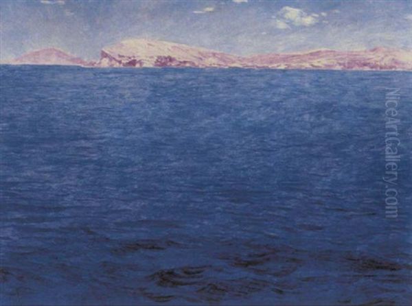 La Cote Grecque Oil Painting by Franz Bernard Gailliard