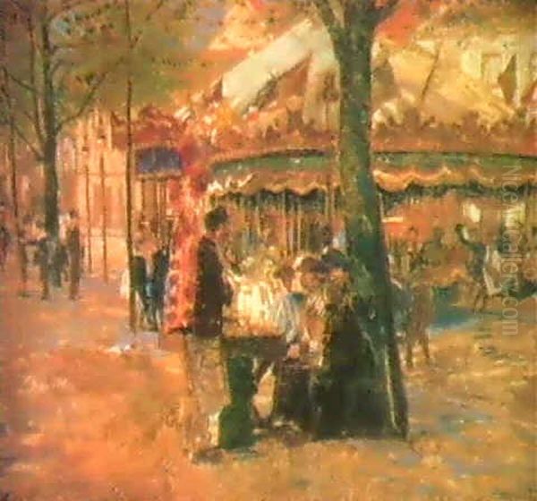 La Kermesse Oil Painting by Franz Bernard Gailliard
