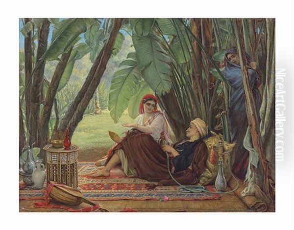 The Favourite Oil Painting by William Gale