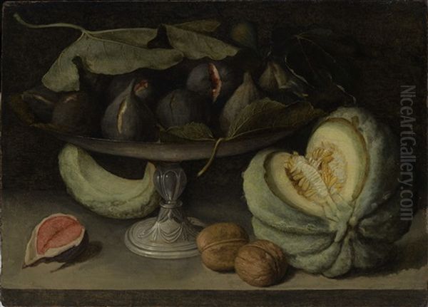 A Girl In A Boudoir Oil Painting by Fede Galizia