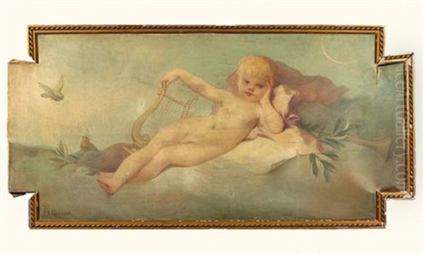 Le Cherubin Oil Painting by Pierre-Victor Galland