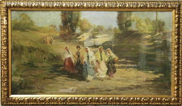 La Primavera Oil Painting by Giuseppe Galli