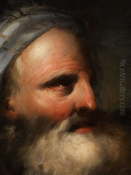 Bildnis Eines Philosophen Oil Painting by Gaetano Gandolfi