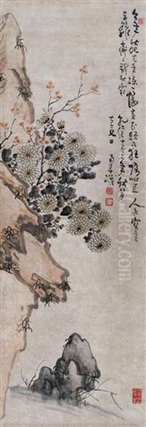 Flowers Oil Painting by Gao Fenghan