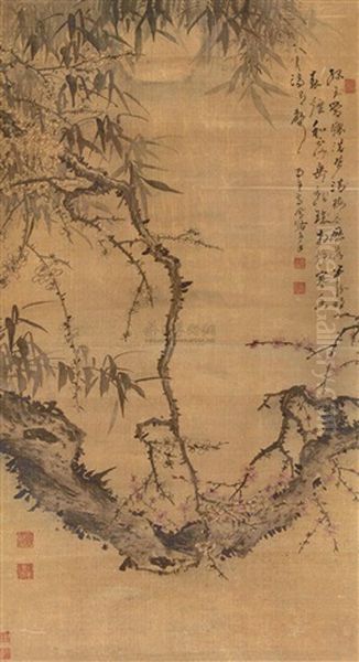 Flowers Oil Painting by Gao Fenghan