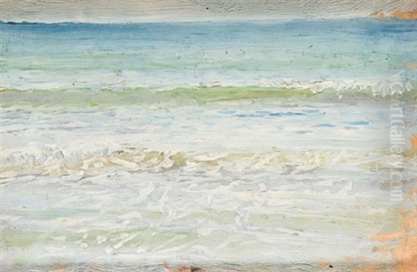 Vigo Oil Painting by Juan Jose Garate Y Clavero