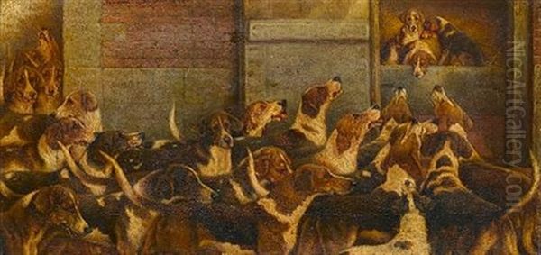 Home, Sweet Home! Oil Painting by Valentine Thomas Garland