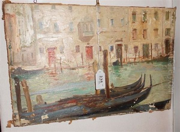 Veduta Di Venezia Oil Painting by Pietro Gaudenzi