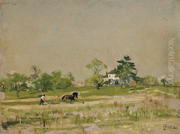 Untitled Oil Painting by Gilbert Gaul