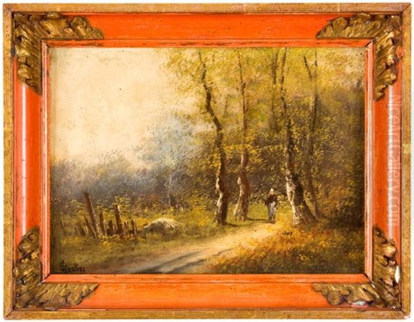 U Lesa Oil Painting by Armand Gautier