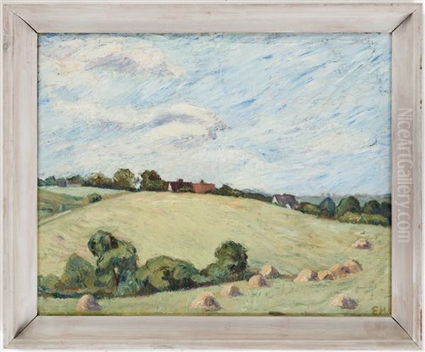 Backe Vid Mordrup Oil Painting by Esther Gehlin