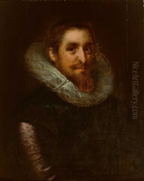 Portrait Eines Edelmannes Oil Painting by Gortzius Geldorp