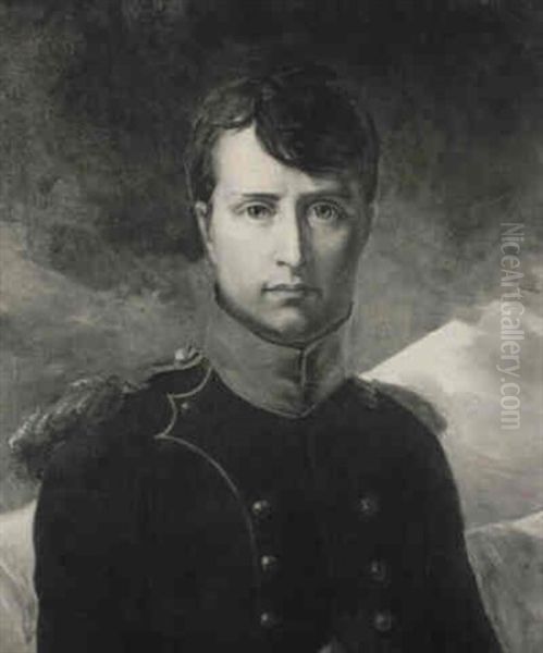 Portrait Of Bonaparte Oil Painting by Francois Pascal Simon Gerard