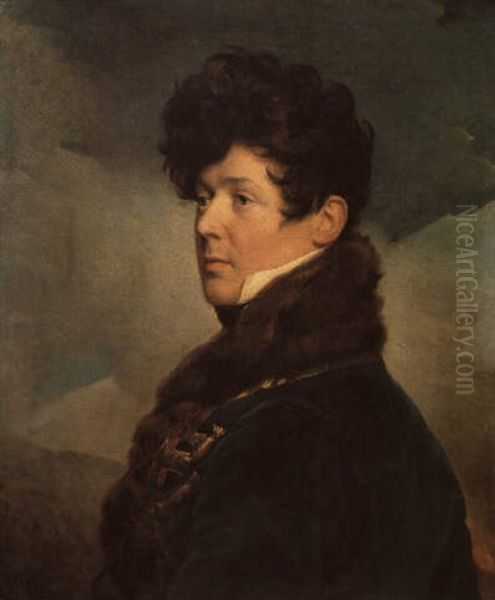 Portrait Du Comte Louis-michel Pac Oil Painting by Francois Pascal Simon Gerard