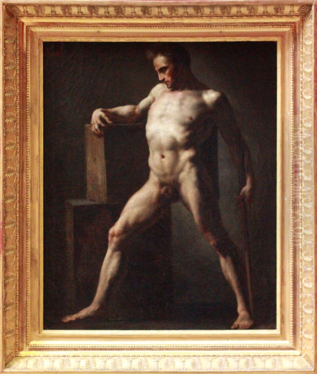 Academie D'homme Oil Painting by Theodore Gericault