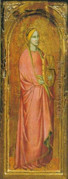 S. Caterina D'alessandria Oil Painting by Niccolo di Pietro Gerini