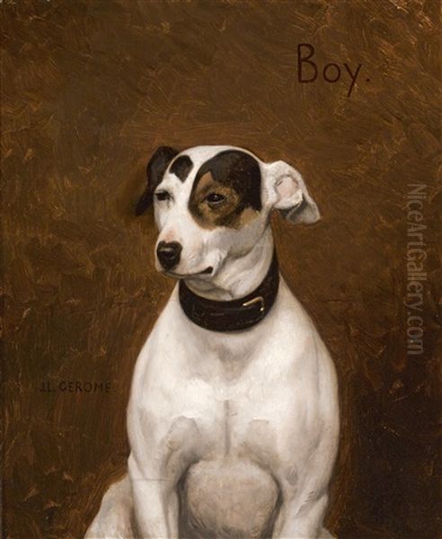 Boy Oil Painting by Jean-Leon Gerome