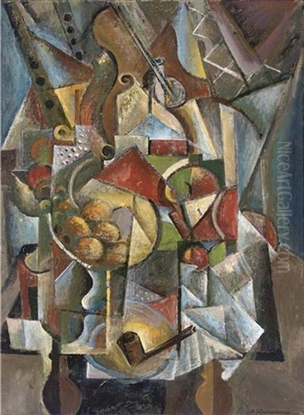 Composition Oil Painting by Mikhail Gerschenfeldt