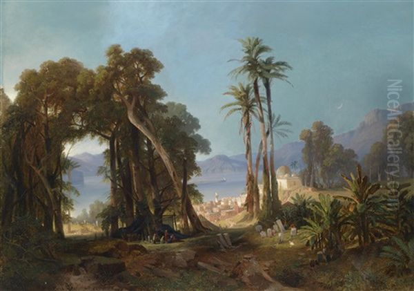 Turkischer Friedhof Oil Painting by Geyer, Alexius