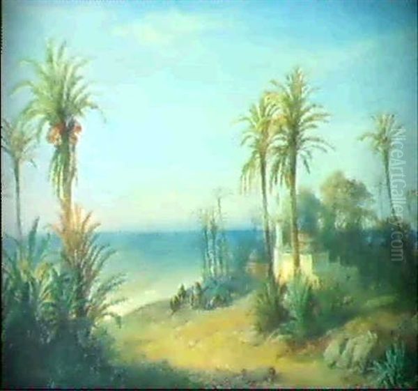 Sonnenabend Am Bosporus Oil Painting by Geyer, Alexius