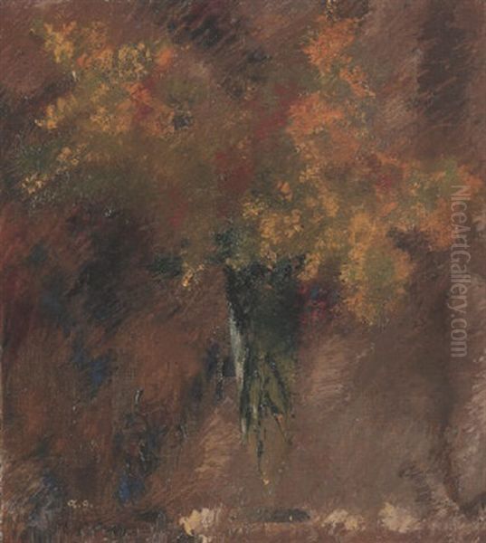 Mimosen I Oil Painting by Augusto Giacometti