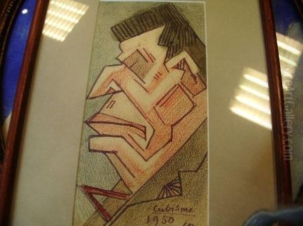 Cubisme Oil Painting by Ferdinand Bac