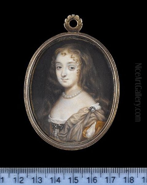 Anne Hyde, Duchess Of York Oil Painting by Richard (Dwarf Gibson) Gibson