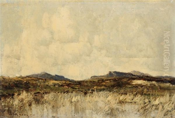 Schottische Gebirgslandschaft Oil Painting by William Alfred Gibson