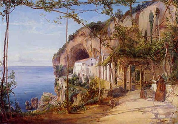 Il Convento Dei Cappuccini Oil Painting by Ercole Gigante