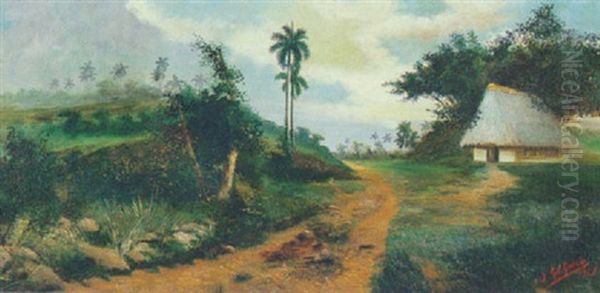 Criollo Oil Painting by Juan Gil Garca