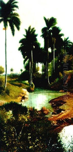 Paisaje Oil Painting by Juan Gil Garca