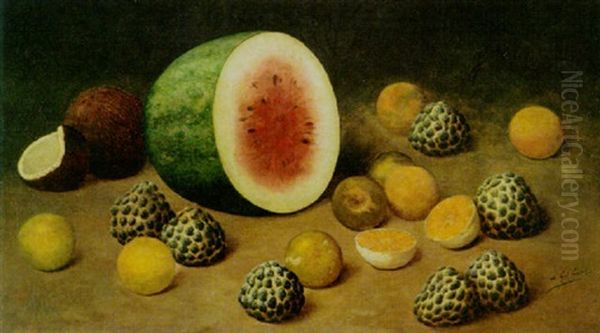Sandia Oil Painting by Juan Gil Garca