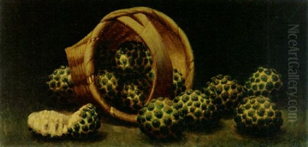 Frutos Oil Painting by Juan Gil Garca