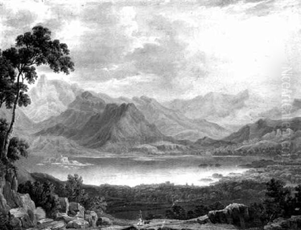 Glengariffe, Co. Cork, Ireland Oil Painting by Joseph Francis Gilbert