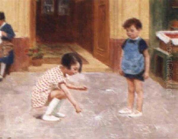 The Young Artist Oil Painting by Victor Gabriel Gilbert