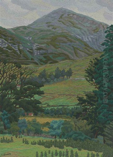Slieve Donard, Donegal Oil Painting by Charles Ginner
