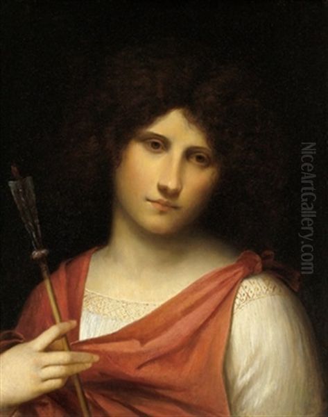 Knabe Mit Pfeil Oil Painting by Giorgione